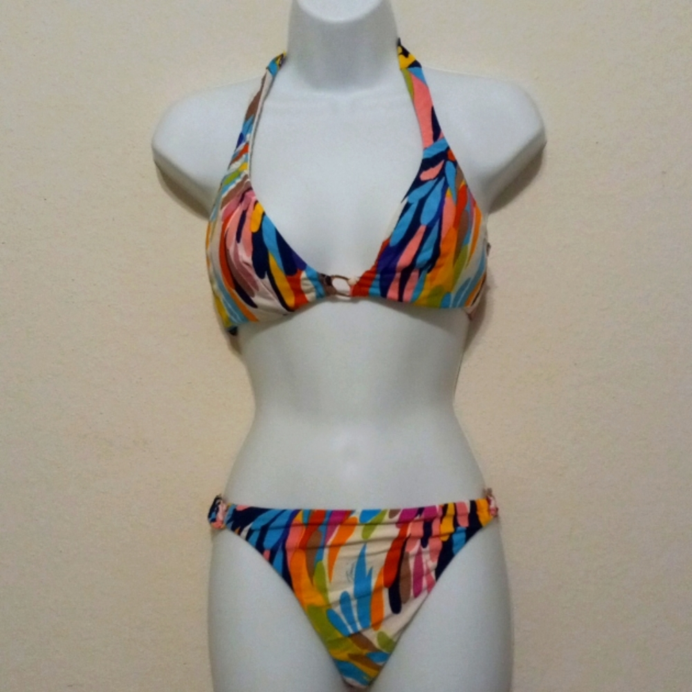 TRINIA TURK Triangle Bikini XS